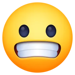 Facebook cho nền tảng grimacing face