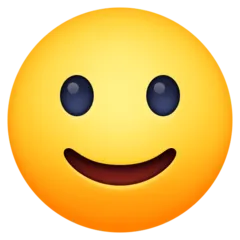 Facebook cho nền tảng slightly smiling face