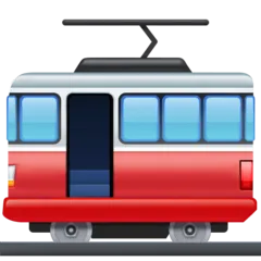 tram car voor Facebook platform
