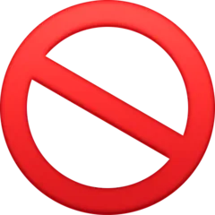 prohibited for Facebook-plattformen