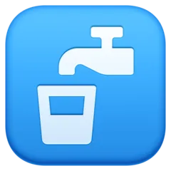 potable water pour la plateforme Facebook