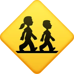 children crossing for Facebook platform