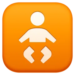 baby symbol voor Facebook platform