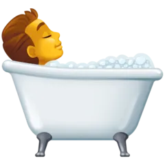 Facebook প্ল্যাটফর্মে জন্য person taking bath