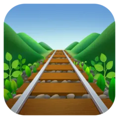 Facebook platformon a(z) railway track képe