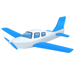 small airplane pour la plateforme Facebook