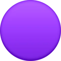 Facebook প্ল্যাটফর্মে জন্য purple circle