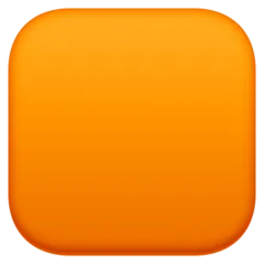 Facebook platformu için orange square