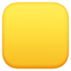 Facebook 플랫폼을 위한 yellow square