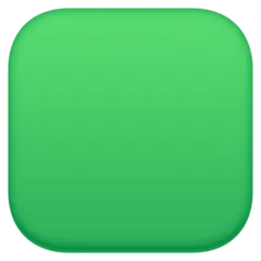 green square voor Facebook platform