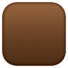 Facebook 플랫폼을 위한 brown square