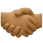 Facebook dla platformy handshake: medium-dark skin tone