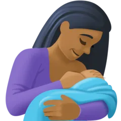 breast-feeding: medium-dark skin tone per la piattaforma Facebook