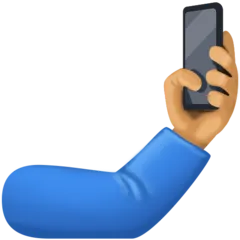 Facebook 플랫폼을 위한 selfie: medium skin tone