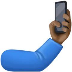 selfie: dark skin tone für Facebook Plattform