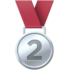 Facebook cho nền tảng 2nd place medal
