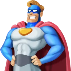 superhero: medium-light skin tone per la piattaforma Facebook