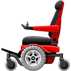 motorized wheelchair for Facebook-plattformen