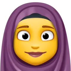 Facebook প্ল্যাটফর্মে জন্য woman with headscarf