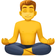 Facebook cho nền tảng man in lotus position