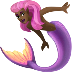 mermaid: dark skin tone til Facebook platform