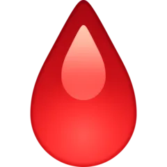 drop of blood untuk platform Facebook