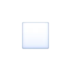 white small square for Facebook platform