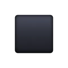 black medium-small square for Facebook platform