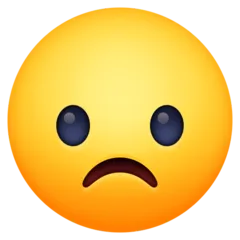 Facebook cho nền tảng frowning face