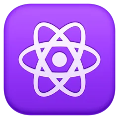 Facebook প্ল্যাটফর্মে জন্য atom symbol