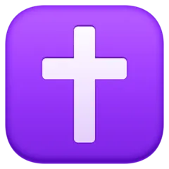Facebook प्लेटफ़ॉर्म के लिए latin cross