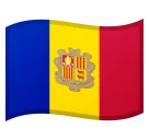 flag: Andorra untuk platform Google