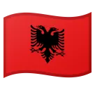 Google 平台中的 flag: Albania