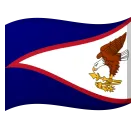 flag: American Samoa для платформи Google