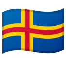 Google 平台中的 flag: Åland Islands
