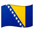flag: Bosnia & Herzegovina for Google-plattformen