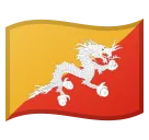 Google প্ল্যাটফর্মে জন্য flag: Bhutan