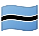 Google platformon a(z) flag: Botswana képe