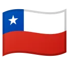 Google প্ল্যাটফর্মে জন্য flag: Chile