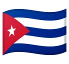 flag: Cuba para la plataforma Google