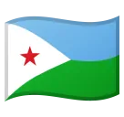flag: Djibouti for Google-plattformen