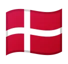 Google 平台中的 flag: Denmark