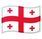 Google platformu için flag: Georgia