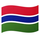 Google প্ল্যাটফর্মে জন্য flag: Gambia