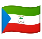 Google platformon a(z) flag: Equatorial Guinea képe