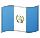 Google 平台中的 flag: Guatemala
