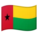 Google platformu için flag: Guinea-Bissau