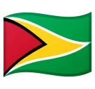Google প্ল্যাটফর্মে জন্য flag: Guyana
