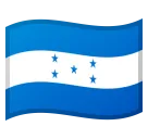 Googleプラットフォームのflag: Honduras