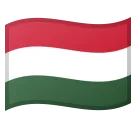 flag: Hungary para la plataforma Google